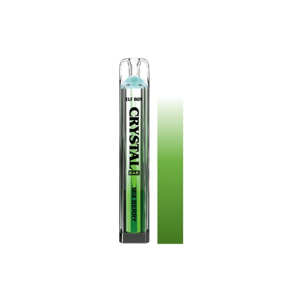 elf box crystal bar 600-6 Vape Elf Box Crystal Bar 480 puff E-cigarette-10SZT./1 pudełko