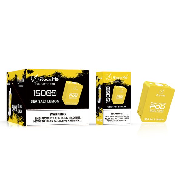 Rock Me pod-12 Rock Me Vape Pod 15000 Puff Pod-10SZT./1 pudełko-waporyzator-5SZT./pudełko