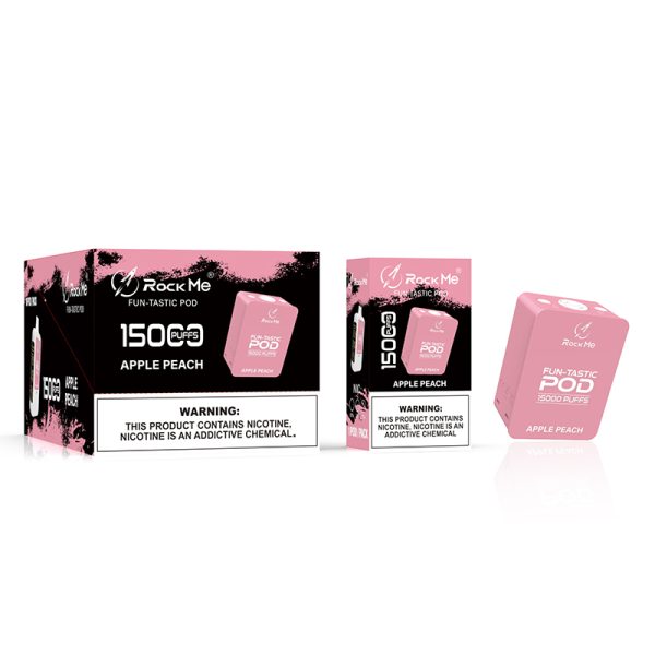 Rock Me pod-5 Rock Me Vape Pod 15000 Puff Pod-10SZT./1 pudełko-waporyzator-5SZT./pudełko