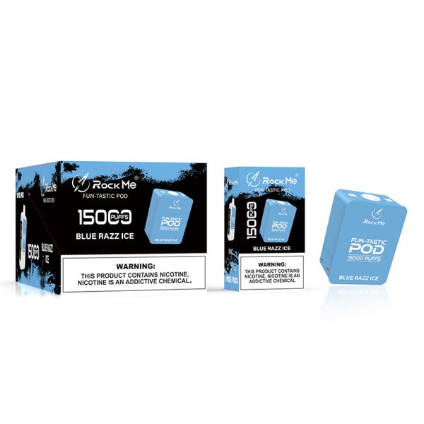 Rock Me pod-6 Rock Me Vape Pod 15000 Puff Pod-10SZT./1 pudełko-waporyzator-5SZT./pudełko