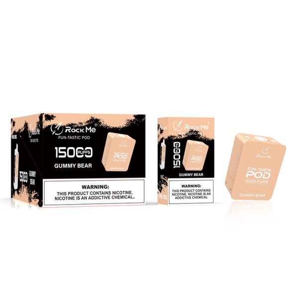 Rock Me pod-7 Rock Me Vape Pod 15000 Puff Pod-10SZT./1 pudełko-waporyzator-5SZT./pudełko