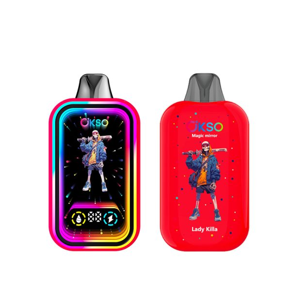 elf box 50k大屏-7 Elf Box 50k mirror E-cigarette-10pcs/box